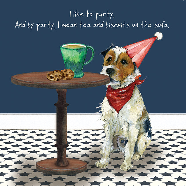 Parsons Terrier Dog Greeting Card