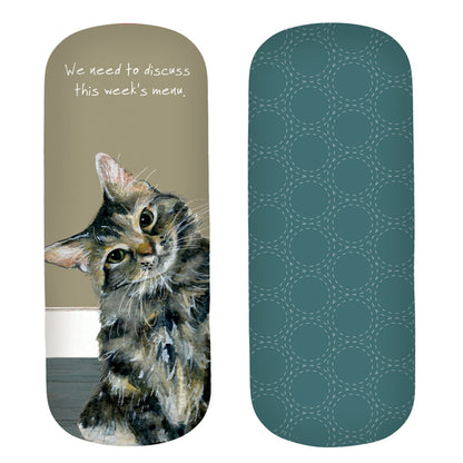 Tabby Cat Glasses Case