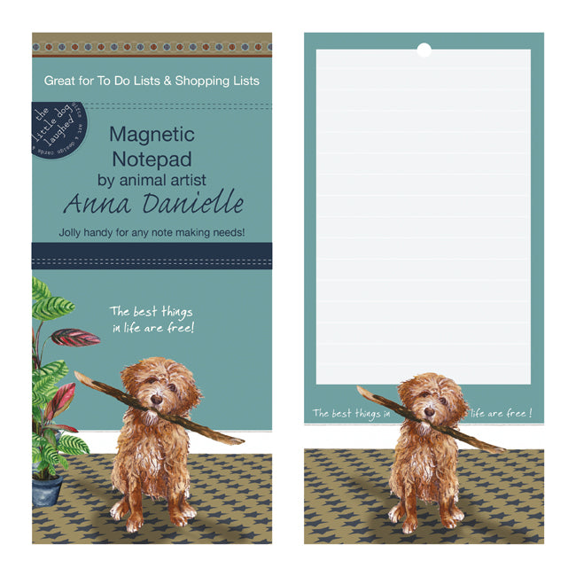 Goldendoodle Magnetic Notepad