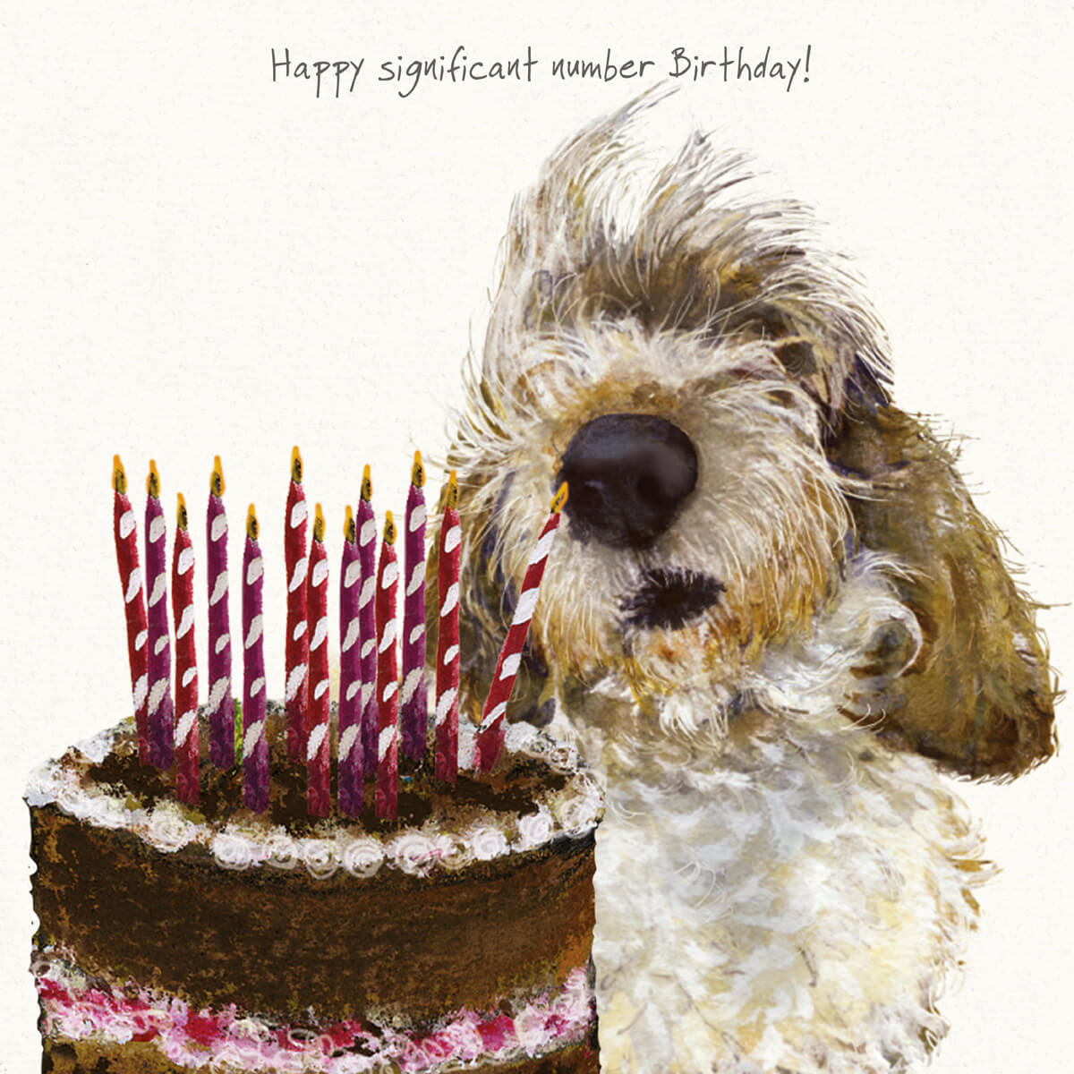 GBGV Dog Birthday Card