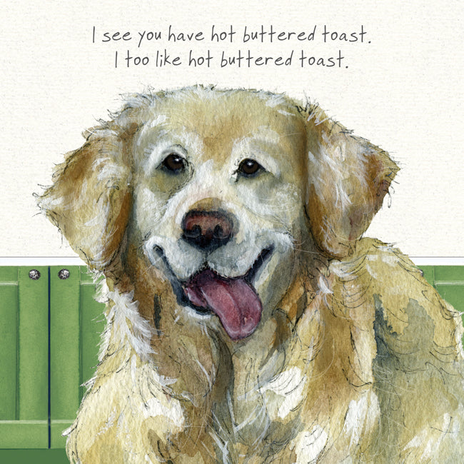 Golden Retriever Greeting Card