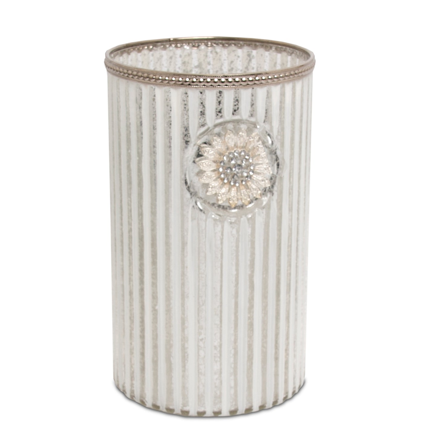 Heart and Home Scallop Pillar Vase