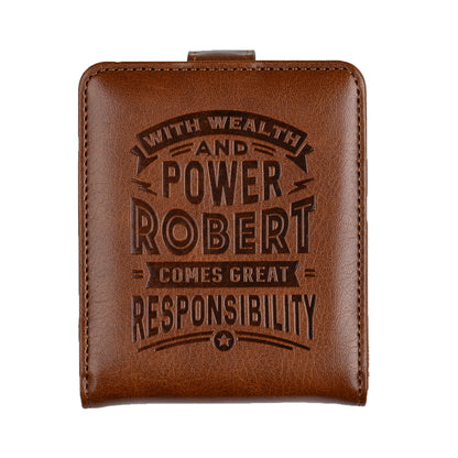 History & Heraldry Personalised RFID Wallet - Robert