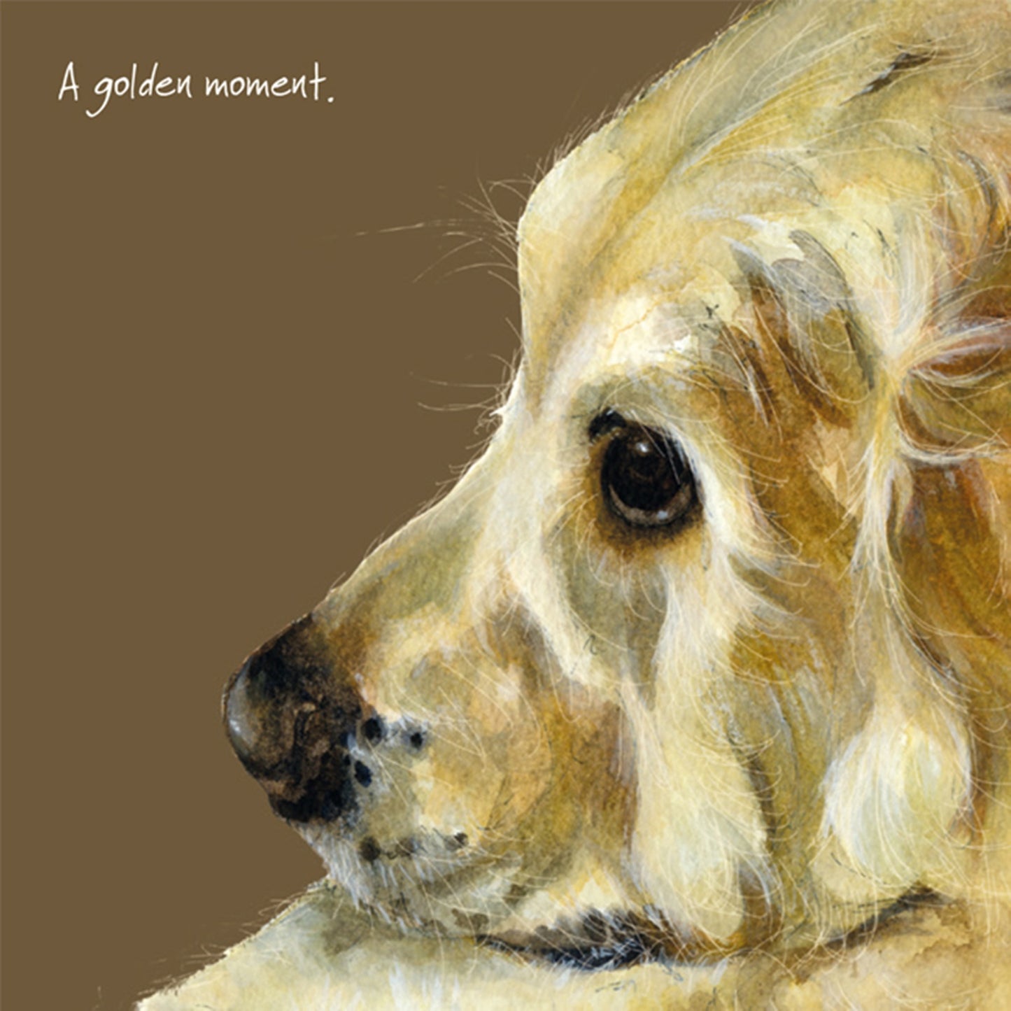 Golden Retriever Greeting Card