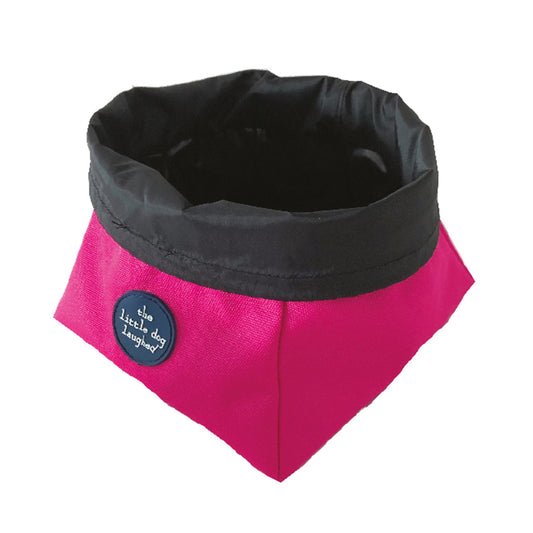 Pet Travel Bowl - Pink