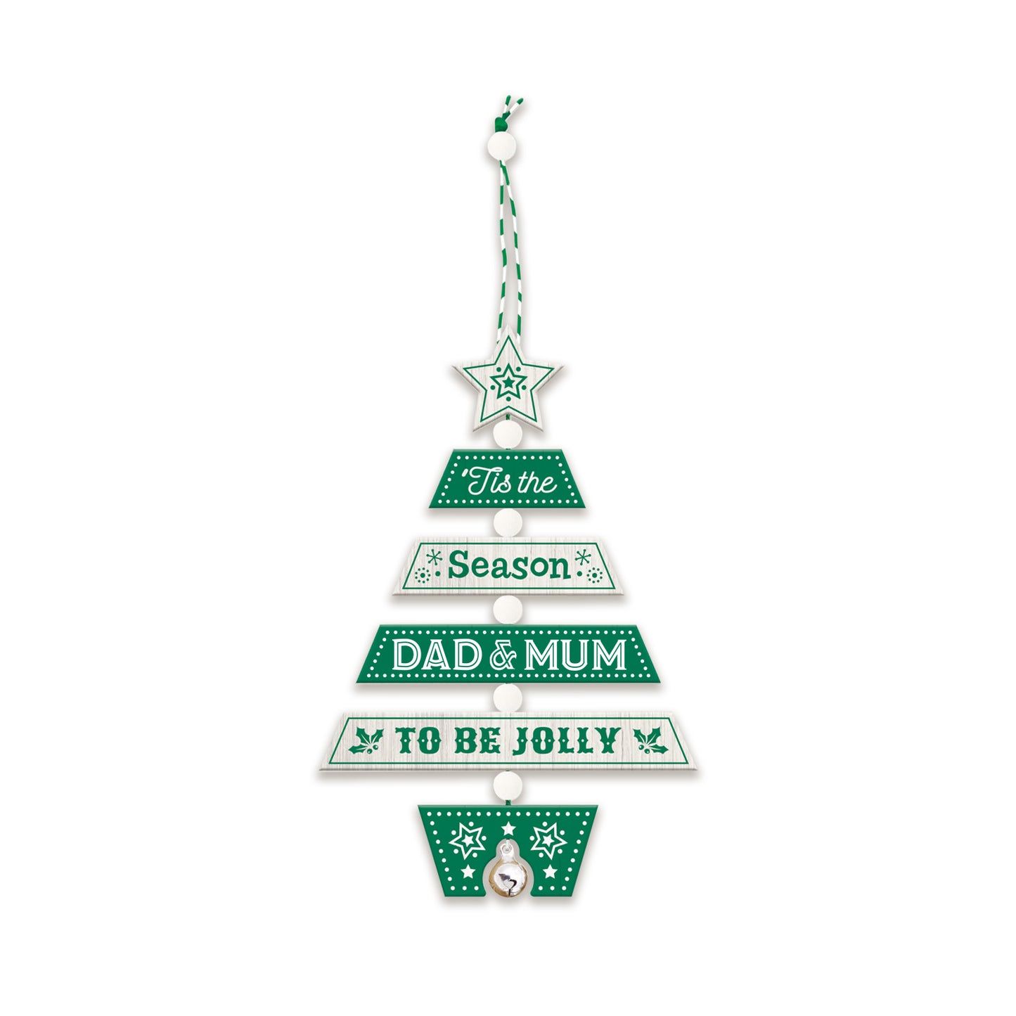 HH- Xmas Tree Decoration - Mum & Dad