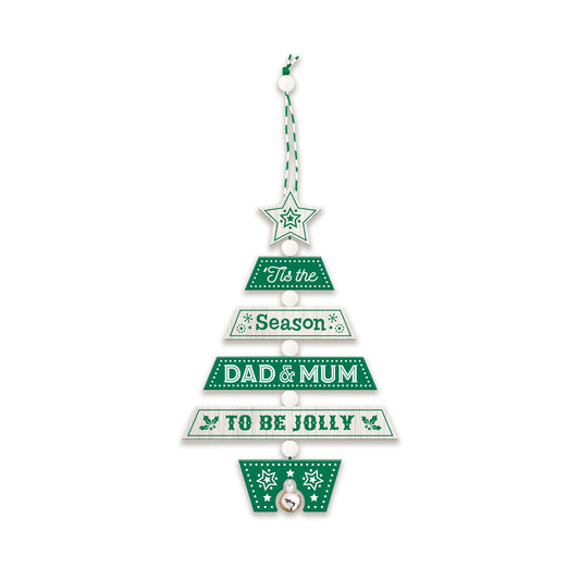 HH- Xmas Tree Decoration - Mum & Dad