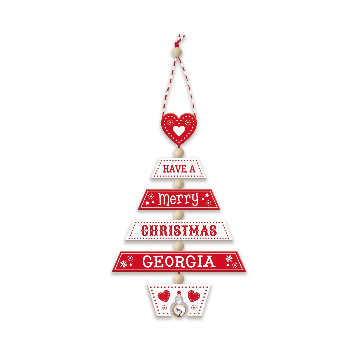 HH- Xmas Tree Decoration - Georgia