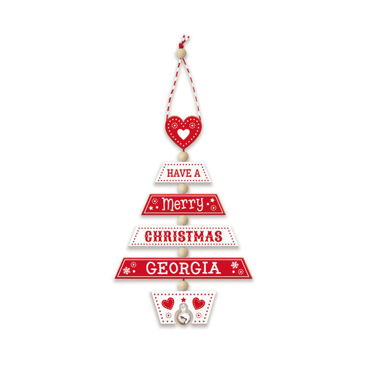 HH- Xmas Tree Decoration - Georgia