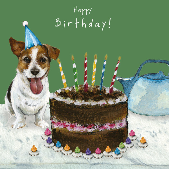 Jack Russell Birthday Card