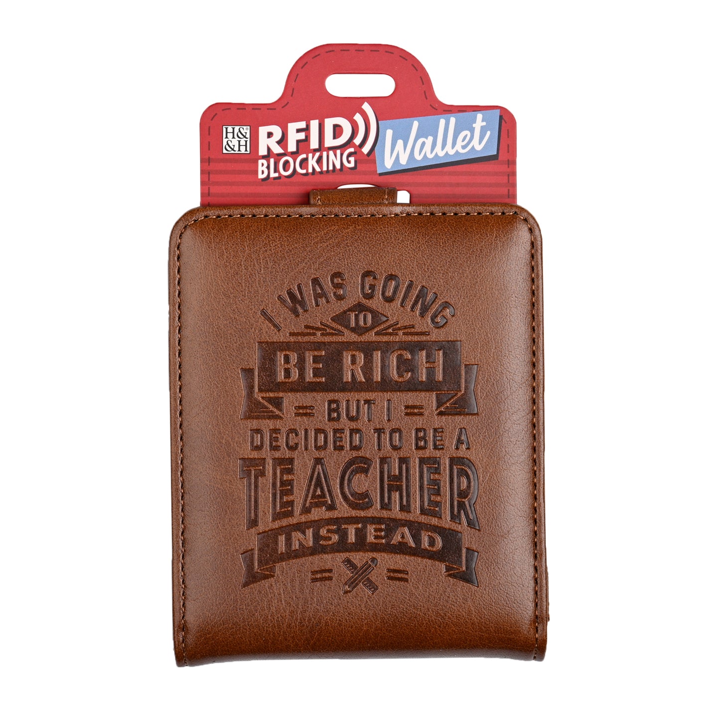 History & Heraldry Personalised RFID Wallet - Teacher