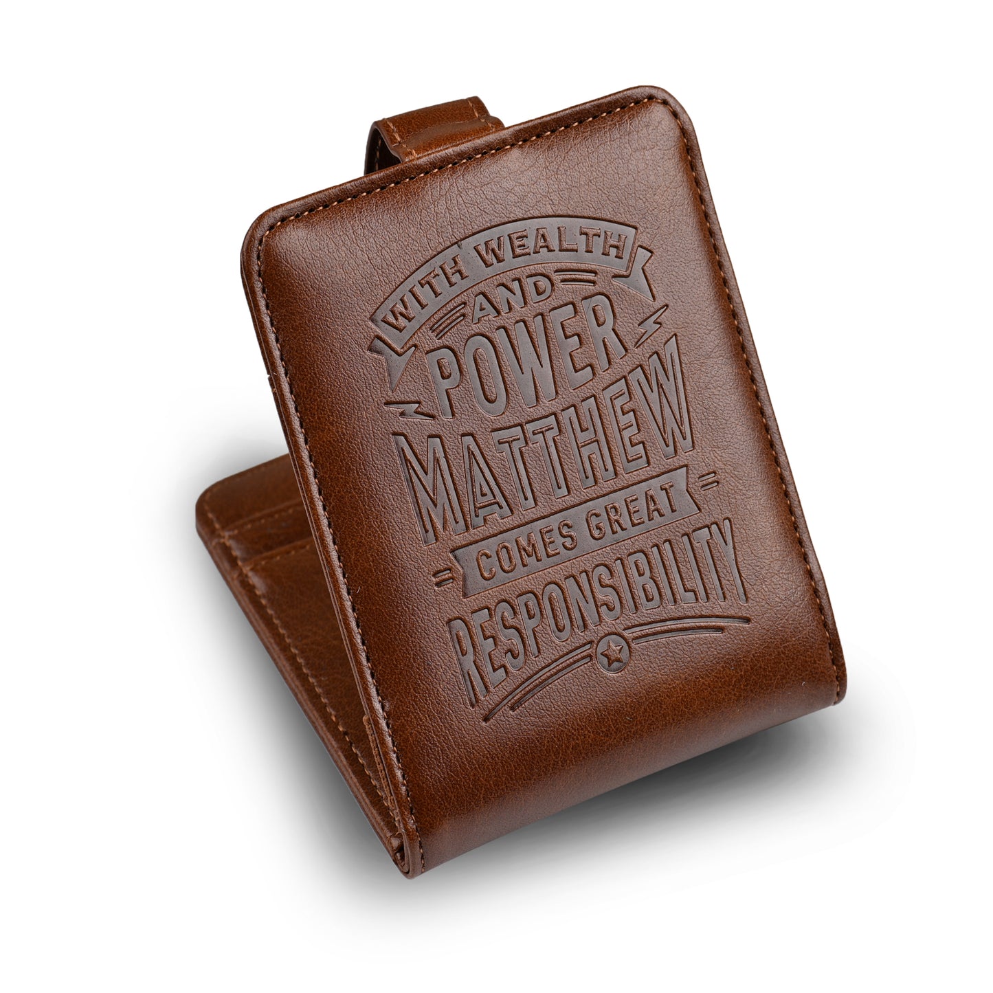 History & Heraldry Personalised RFID Wallet - Matthew