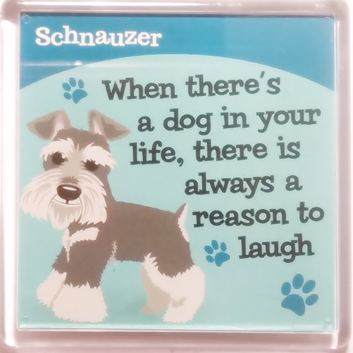 Wags & Whiskers Dog Magnet "Schnauzer" by Paper Island