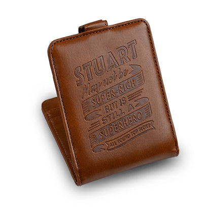 History & Heraldry Personalised RFID Wallet - Stuart