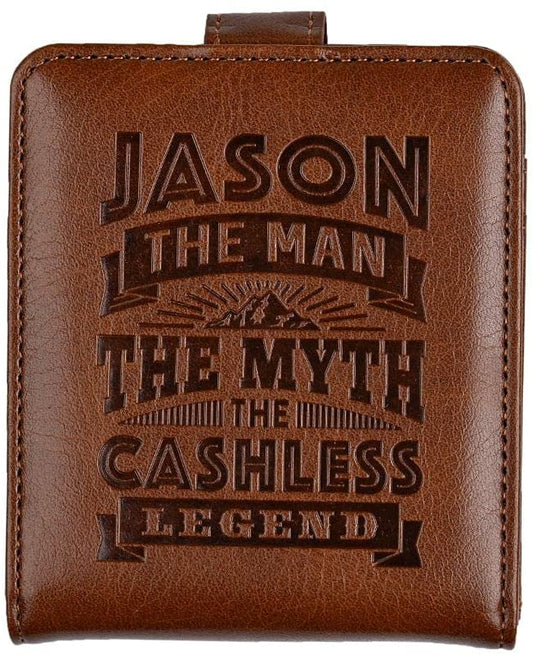 History & Heraldry Personalised RFID Wallet - Jason