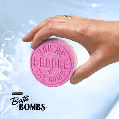 H&H Personalised Scented Bath Bombs - Brooke