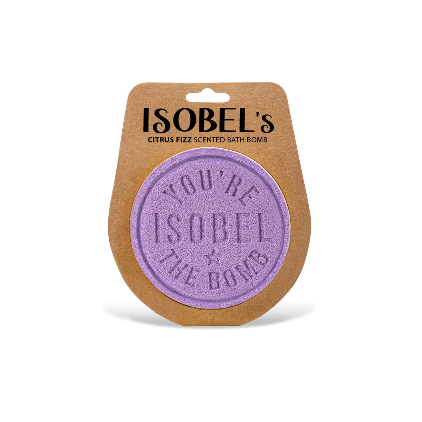 H&H Personalised Scented Bath Bombs - Isobel