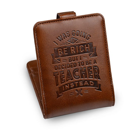 History & Heraldry Personalised RFID Wallet - Teacher