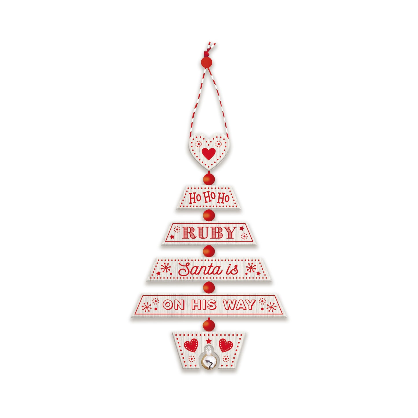 HH- Xmas Tree Decoration - Ruby