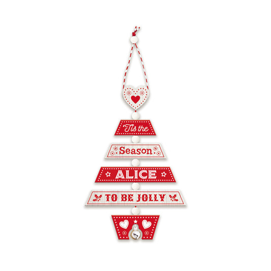 HH- Xmas Tree Decoration - Alice