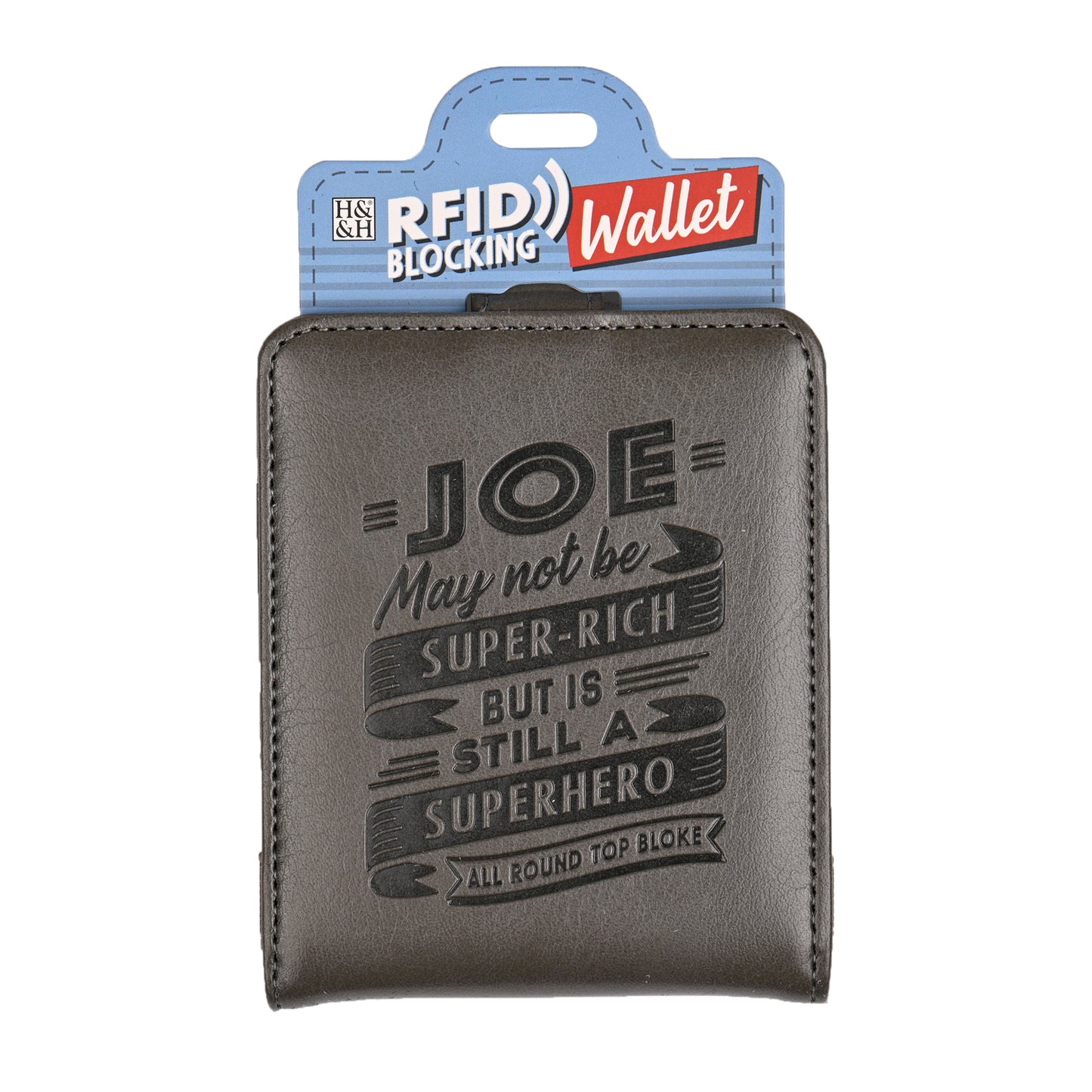 History & Heraldry Personalised RFID Wallet - Joe