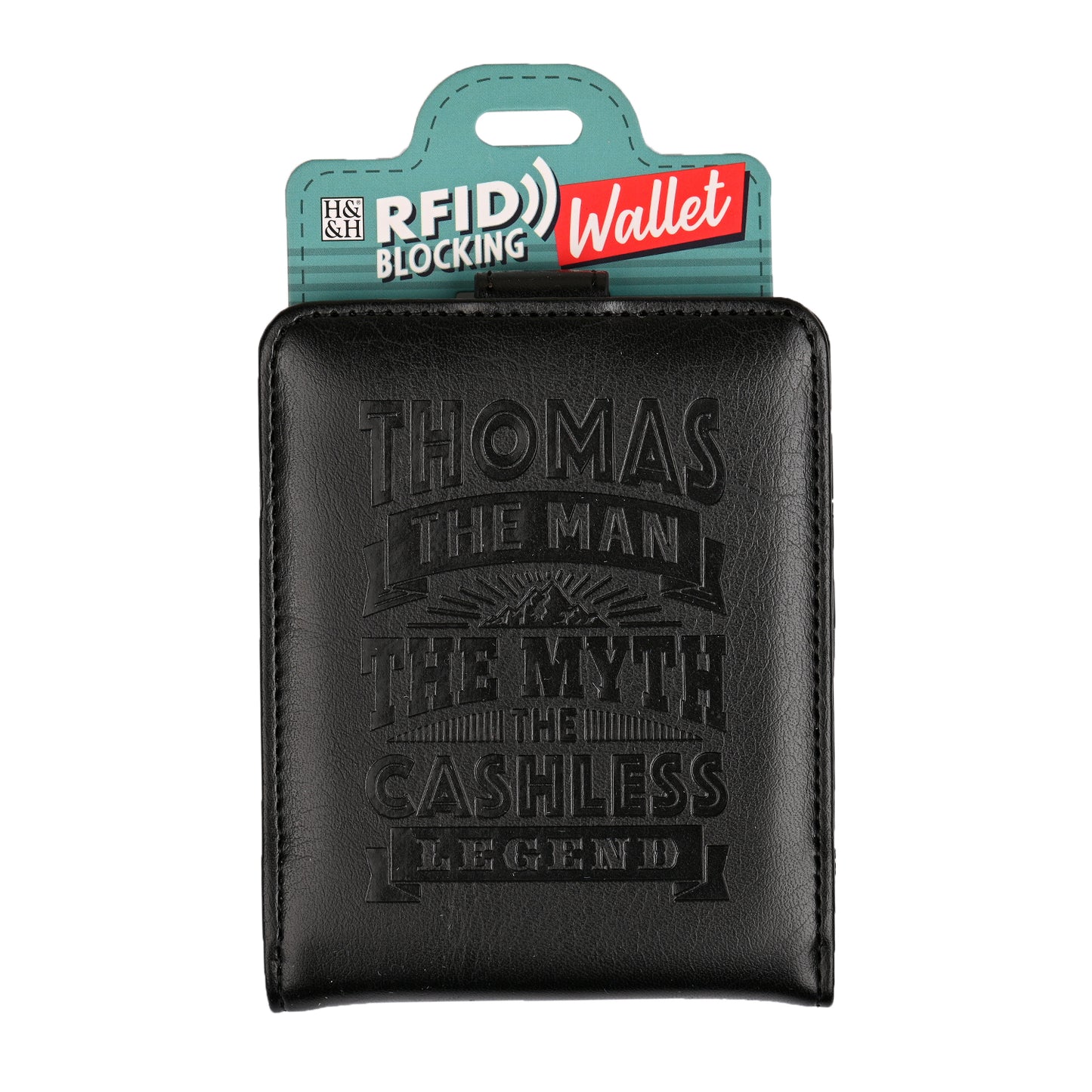 History & Heraldry Personalised RFID Wallet - Thomas