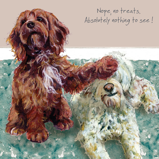 Cockapoos Greeting Card