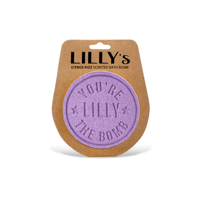 H&H Personalised Scented Bath Bombs - Lilly