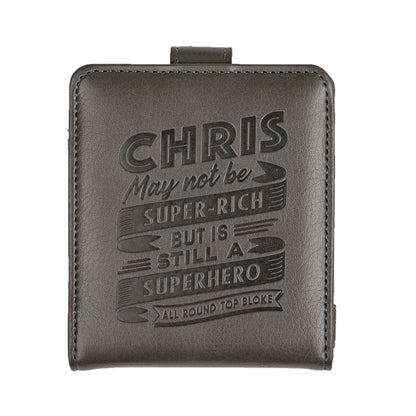 History & Heraldry Personalised RFID Wallet - Chris